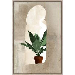 Florabelle - Crete Printed Canvas With Frame