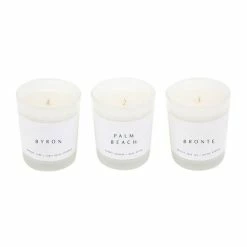 SunnyLife - Scented Candle Pack Byron/Palm Beach/Bronte 3pc