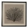 OneWorld - Coral Framed Art Black 60cm