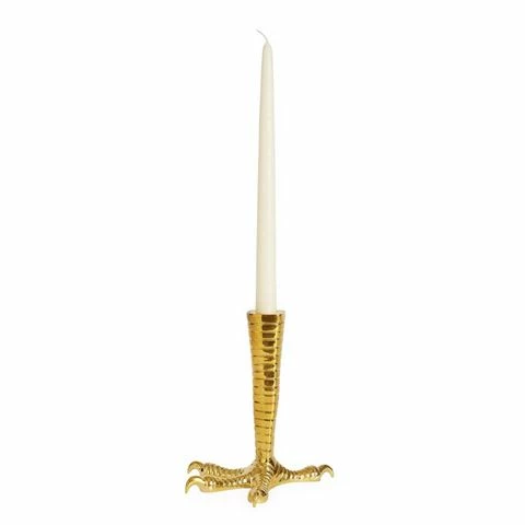 Jonathan Adler - Brass Talon Candle Holder 1 Jonathan Adler - Brass Talon Candle Holder