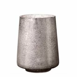 Zaffero - Montmartre Pewter Small Art Glass Table Lamp