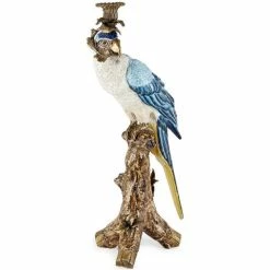 Luxe By Peter's - Candle Holder Parrot Atlantis 52cm
