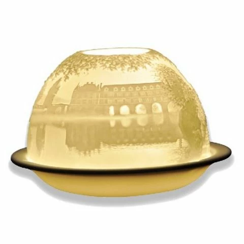 Bernardaud - Lithophane Votivelight Chateaux Of The Loire 1 Bernardaud - Lithophane Votivelight Chateaux Of The Loire