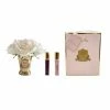 Cote Noire - Ltd. Ed. 7 Blush Roses Bouquet W/Golden Goblet