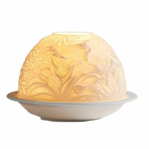 Bernardaud - Lithophane Votivelight Hummingbirds 1 Bernardaud - Lithophane Votivelight Hummingbirds