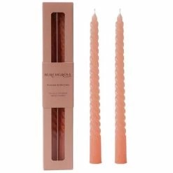 Burchgrove - Freesia & Berries Spiral Candle Set 2pce