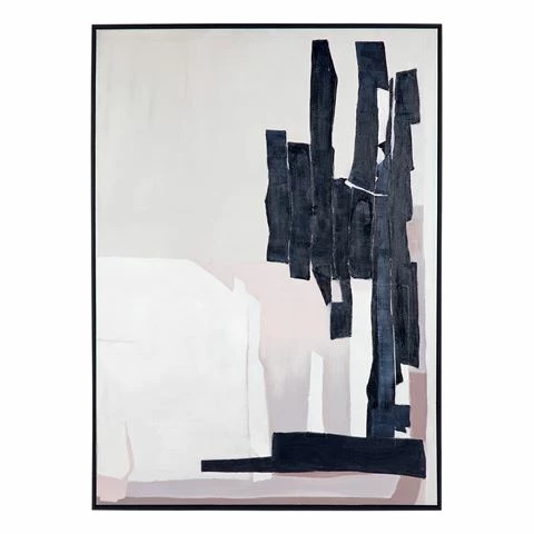 Cafe Lighting - Raw Edge Oil On Canvas Painting 1 Cafe Lighting - Raw Edge Oil On Canvas Painting