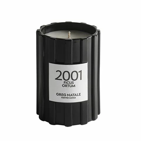Greg Natale - 2001 Ficus Ortum Candle W/Black Glass 385g 1 Greg Natale - 2001 Ficus Ortum Candle W/Black Glass 385g