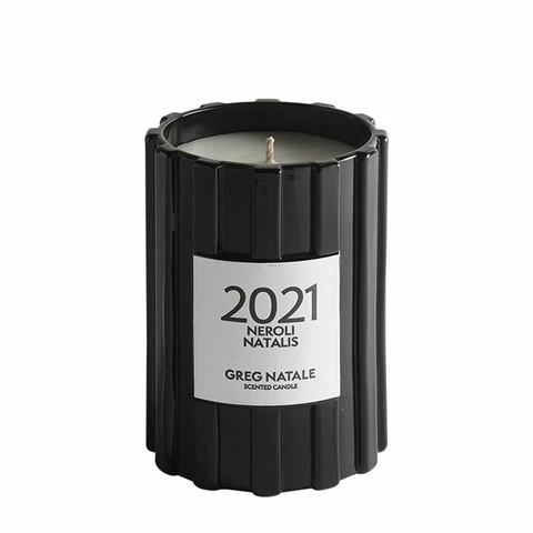 Greg Natale - 2021 Neroli Natalis Candle W/Black Glass 385g 1 Greg Natale - 2021 Neroli Natalis Candle W/Black Glass 385g