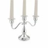 Whitehill - Silver Plated Low Three Light Candelabra