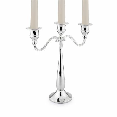 Whitehill - Silver Plated Tall Three Light Candelabra 1 Whitehill - Silver Plated Tall Three Light Candelabra