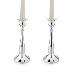 Whitehill - Silver Plated Tall Candlestick Set 2pce