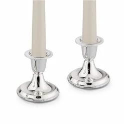 Whitehill - Silver Plated Low Candlestick Set 2pce