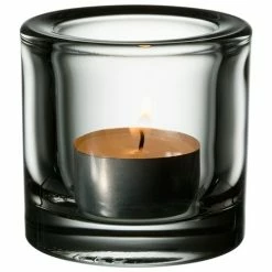 Iittala - Kivi Candle Holder Clear 6cm