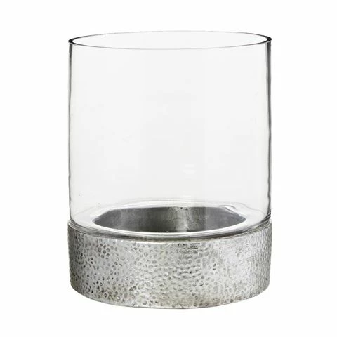 Florabelle - Amilia Glass Hurricane Candle Holder Small 1 Florabelle - Amilia Glass Hurricane Candle Holder Small