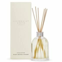 Peppermint Grove - Black Orchid & Ginger Diffuser 100ml