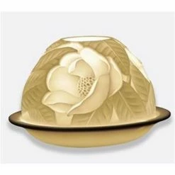 Bernardaud - Lithophane Votivelight Magnolia Blossoms