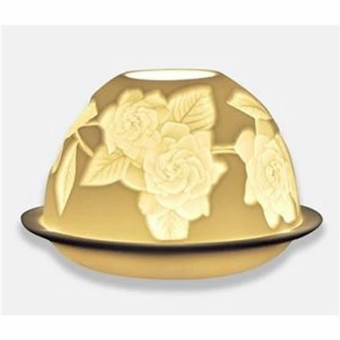 Bernardaud - Lithophane Votivelight Fleurs De Gard 1 Bernardaud - Lithophane Votivelight Fleurs De Gard