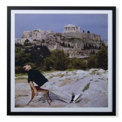 Slim Aarons - Civilised Snooze 59x59cm