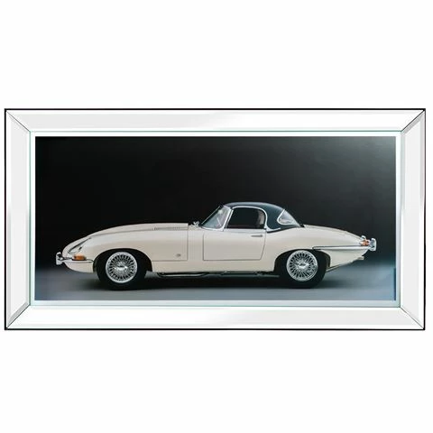 Luxe By Peter's - Jaguar E Type Series 1 Frame 95x45cm 1 Luxe By Peter's - Jaguar E Type Series 1 Frame 95x45cm