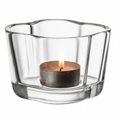 Iittala - Alvar Aalto Tealight Candle Holder Votive Clear