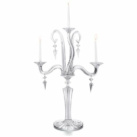 Baccarat - Mille Nuits Candelabra 3L 51x70cm 1 Baccarat - Mille Nuits Candelabra 3L 51x70cm