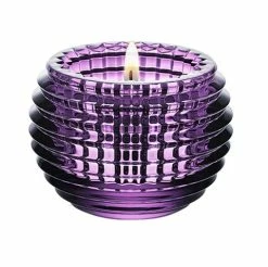 Baccarat - Eye Votive Candle Holder Amethyst
