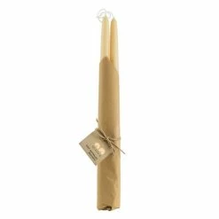Queen B - Dipped Tapered Candle 45cm Set 2pce