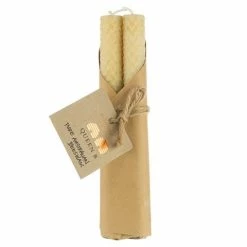 Queen B - Rolled Tapered Candle Set 4pce