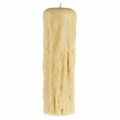 Queen B - Drippy Gothic Column Candle 25cm