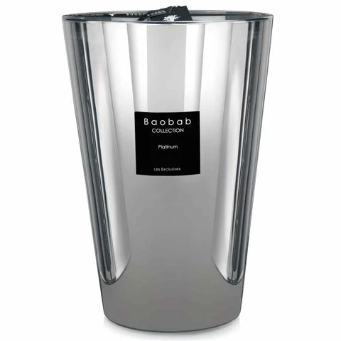Baobab - Les Exclusives Platinum Candle 35cm 1 Baobab - Les Exclusives Platinum Candle 35cm