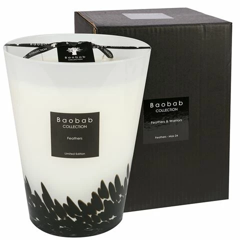 Baobab - Feathers & Warriors Large Feathers Candle 1 Baobab - Feathers & Warriors Large Feathers Candle