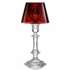 Baccarat - Harcourt Our Fire Candlestick Red