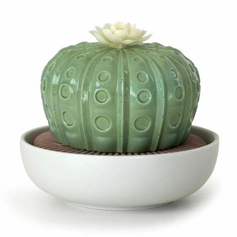 Lladro - Astrophytum Cactus Night Approaches Diffuser 1 Lladro - Astrophytum Cactus Night Approaches Diffuser