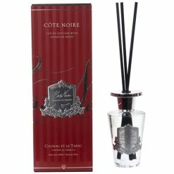 Cote Noire - Cognac & Tobacco Diffuser Silver 150ml