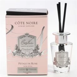 Cote Noire - Rose Petal Diffuser Silver 90ml