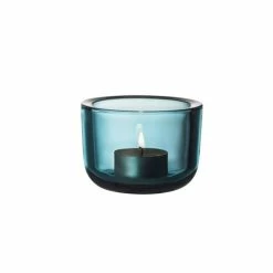 Iittala - Valkea Candle Holder Sea Blue
