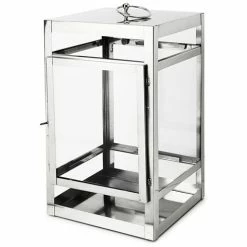 Flair Decor - Lantern Stainless Steel 42x26cm