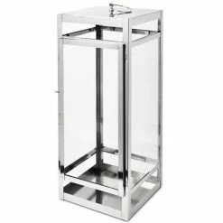 Flair Decor - Lantern Stainless Steel 61x26cm