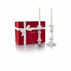 Baccarat - Harcourt Candlestick Pair 22cm 2pce